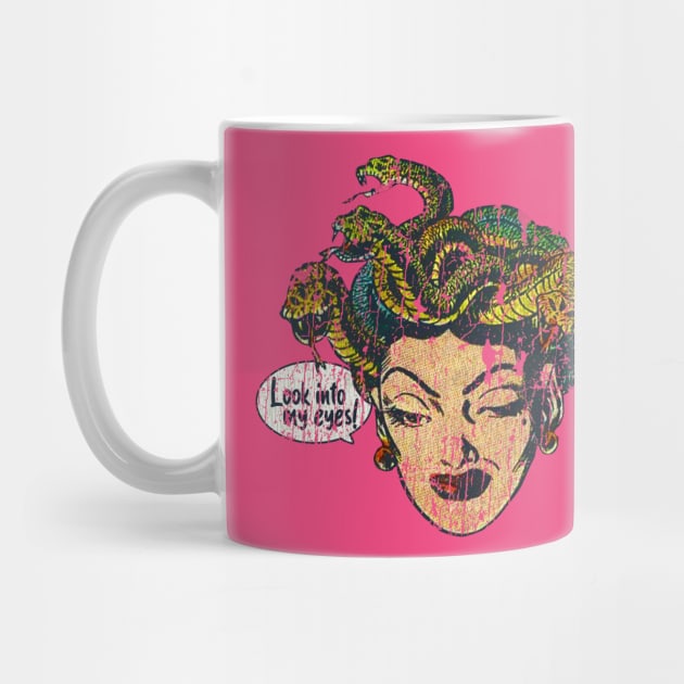 Medusa // Look Into My Eyes // Vintage by Niko Neon